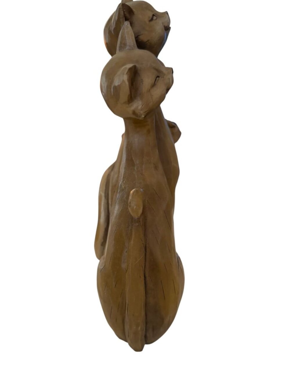 Wind & Weather Three Cats Sculpture  FelineFigurine Indoor Outdoor Resin - Picture 4 of 6